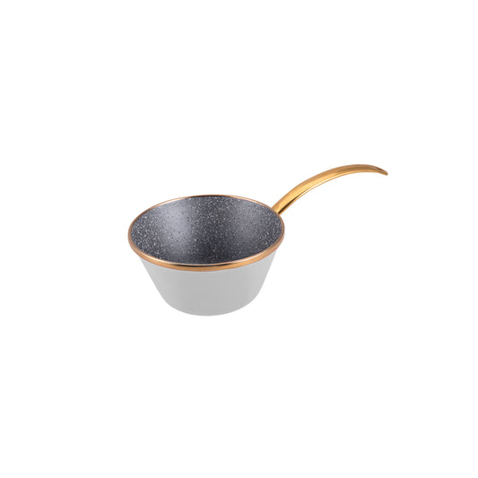 Conical Milk/Sauce Bowl White 14 cm