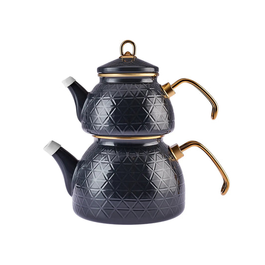 Turkish Tea Teapot Anthracite