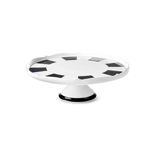 Footed Cake Stand 30 cm Black