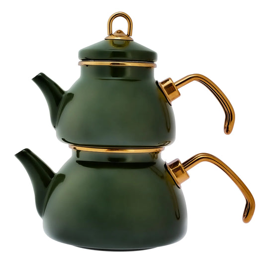 Turkish Tea Teapot Green