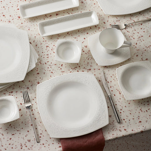 26 Piece Pearl Breakfast/Serving Set for 6 Persons